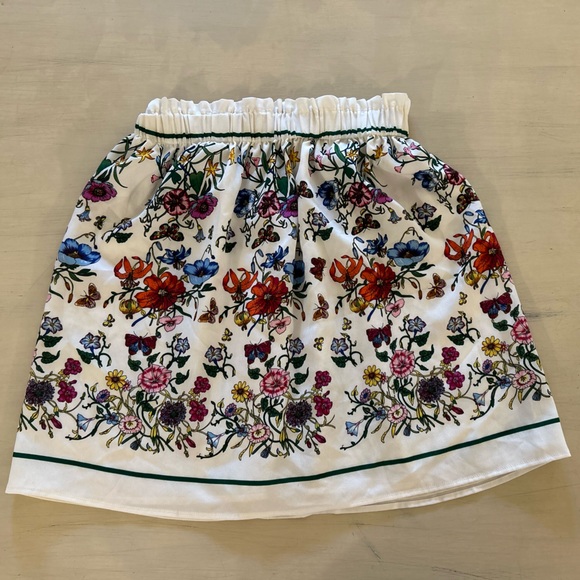 Vintage Floral Skirt - Picture 2 of 5